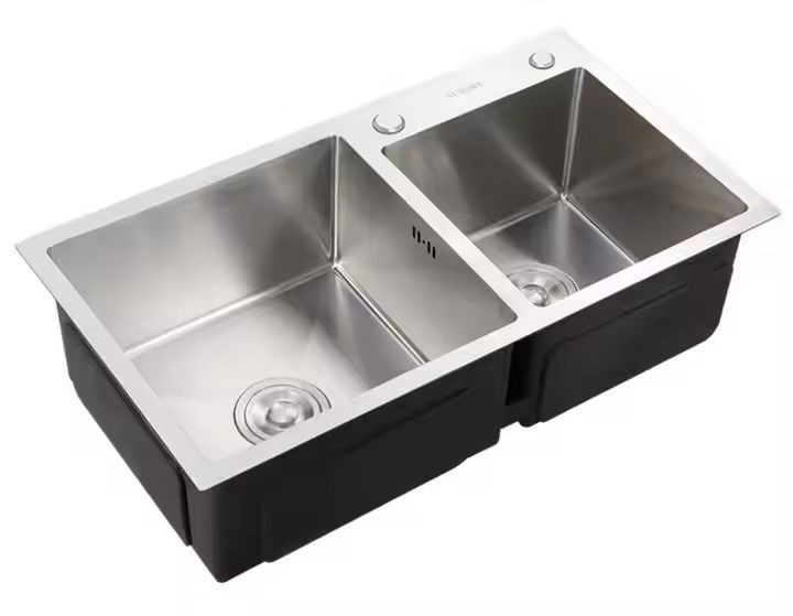 Custom Stainless Steel 304 Double Sink